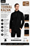 Black Thermal Fleece Sweater Unisex