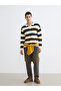 Sparkling Choices from Shining Store Men's Knitwear Sweater with Devrik Roba Collar Stripes - 3