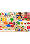 Educational Wooden Colorful Threading Knitting Set 25 Pieces Montessori Hand Muscle Development Game - 2
