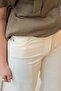 Wide Leg Denim Trousers - 4