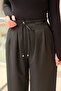Double Pleat Patterned Loose Trousers - 4