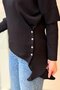 Knitwear Tunic with Side Button Detail - 4