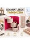 Luxury Cylinder Jewelry Organizer Travel Jewelry Box Accessory Storage Bag Special Day Gift - 5