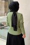 Knitwear Tunic with Button Detail on the Shoulders - 4
