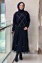 Cross Chain Embroidered Thin Wool Tunic - 4