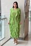 Frilly Accordion Dress