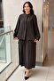 Missdalida Long Sleeve Collarless Cupro Linen Shirt - 5