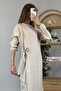 Side Tie Tencel Dress - 3