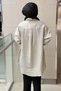 Fuat Gürşen Collar Embroidered Shirt with Accessories Linen - 3