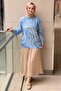 Gold Printed Mercerized Tunic - 2