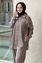 Crochet Knitwear Mesh Covered Pants Set - 4