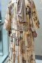 Frilly Patterned Dress - 5
