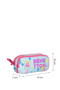 . Blush Effect Girl's Double Compartment Pen Holder - 5