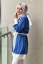 Knitwear Rib Detail Belted Inner Outer Double Set - 3