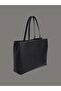 Must Aop Black Women's Medium Shopper Bag - 4