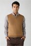 V-Neck Wool Knitwear Sweater - 2