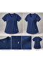 Women's dark blue scrub (yale blue) - 3