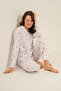 Rolypoly Rp3913-S Women's Shirt Pajama Set - 2