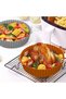 Colorful Heat Resistant Washable Silicone Oven And Airfryer Round Model Baking Mat 20 Cm - 5
