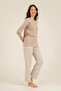 Arnetta 3779-S Women's Long Sleeve Pajama Set - 4