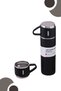 Thermos Set with 3 Cups, Special Gift for Mother's Day, Portable Leak-Proof Heat Protector - 4
