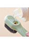 Practical Shoe and Boot Cleaning Washing Brush with Multi-Purpose Detergent Container - 2