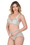 Ecru Side Supported Gathering Underwire Bra