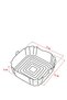 Mink Silicone Cooking Bowl Compatible with All Airfryers - 3