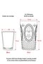 Acrylic Plum 6-Piece Long Glass & Water Soft Drink Glass 750 ml (Large Size & Not Glass) - 4