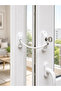 Window Security Device with Key Flexible Cable Window Opening Limiter Lock - 2