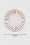6-Piece Venue Pit Plate Set 20cm Digital Sierra - 2
