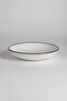 6-Piece Venue Deep Plate 25cm Rim Navy Blue - 4