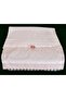50X90 4-Pack 100% Cotton Velvet Lace Laced Bow Dowry Box Hand and Face Towels - 6
