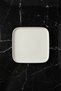 6-Piece Verona Square Cake Plate 16.8cm Cream - 2