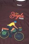 Unisex 100% Cotton Regular Fit Biker Printed T-Shirt - Bicycle Tour Design T-Shirt - 3