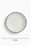 6-Piece Venue Deep Plate 20.4cm Rim Green - 2