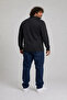 Men's Large Size Polo Collar Sweat Flota Pocket 24407 Black - 3