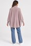 Women's Jacquard Poncho Model Cardigan - 6