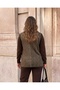 Steel Knit Classic Leopard Pattern Knitted Vest - 2