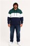 Large Size Hooded 3Ip Sweat Mg 25725 Nefti - 2
