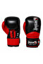 Carbon 5 Black-red Color Boxing Gloves and Black Color Bandage Set of 2 - 2