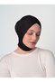 Ready-Made Bonnet - Half Neck Collar (Crossed) - Black - (St293), (Id 7829301) - 4