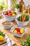 Gray 4-Piece Accordion Folding Basin Basin Strainer Set - 5