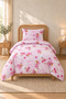 Sindy Ranforce Single Duvet Cover Set 160X220 cm Pink - 2