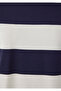Printed Navy Blue T-Shirt Loose Fit / Comfortable Cut 1620259-A7460 - 7