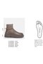 Large Size Mink Color Flexible Socks Track Sole Daily Women's Boots 42-43-44 - 3