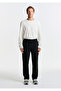 Black Spandex Jogger Pants 0010597-71379 - 3