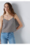 Tencel ™ ) Lyocell Blend Strappy Striped Blouse 1220396-A6736 - 4