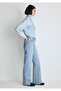 Victoria All Blue Shaded Open Jean Trousers 101072 -34111 - 6