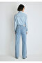Victoria All Blue Shaded Open Jean Trousers 101072 -34111 - 5